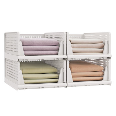 Bollitree Polyethylene Plastic Drawer Organisers