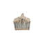 Wicker Antique Wash Swing Handle Hamper Basket