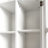 White L-Shaped Corner Office Study Desk