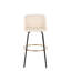 Tabouret de comptoir pivotant 29,75 po Lakyia