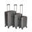 dark gray suitcase