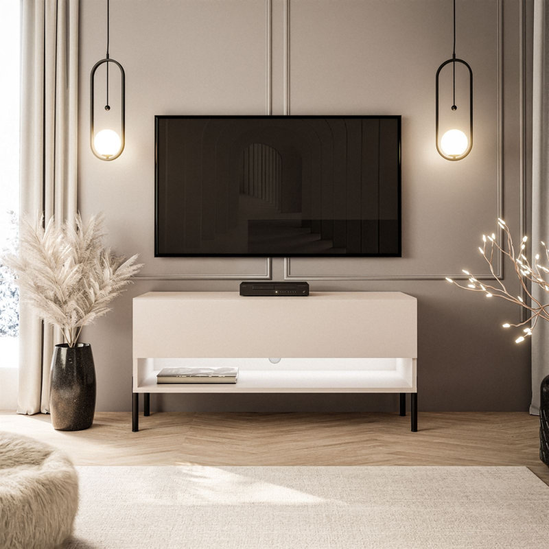Charolett TV Cabinet for TVs up to 42", Cashmere
