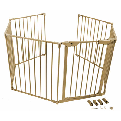 Six Paneled Fireplace Safety Gate