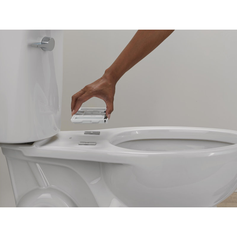 White Elongated Electric Bidet Toilet Seat with Soft Close