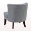 Meuble de salon classique capitonné gris foncé 1pc