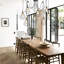 Orchid 8 - Light Black Cluster Pendant