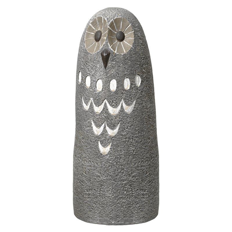 Oskar Ogling Owl Statue