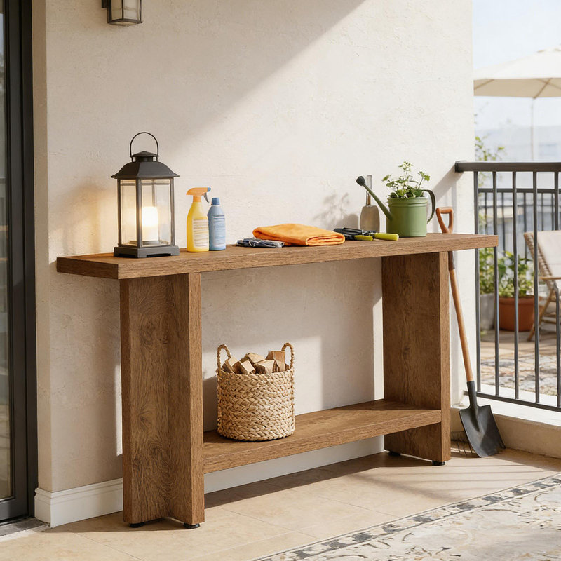 Double-Layer Storage Sofa Table,Hallway Table,Console Table