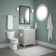 Mylan Wall Mount Square Open Towel Ring Bath Hardware Accessory