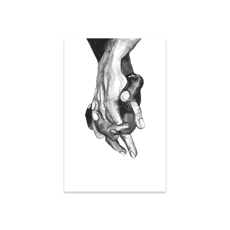 Hands - Unframed Graphic Art