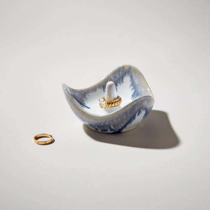 Pottery Ring Holder, Pool