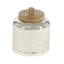 Mabank Glass Decorative Jars with Wood Lids Set-30689850-30689847