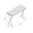 Artus Metal Base Writing Desk-186003755