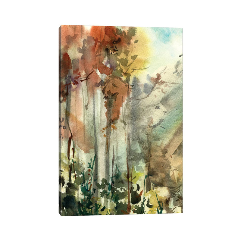 Autumnal Forest - Giclée sur toile tendue avec châssis