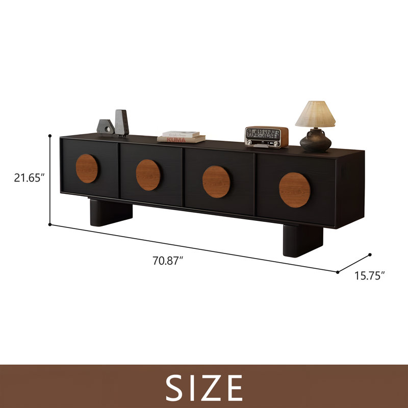 Black Modern Tv Stand