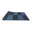 Tapis mauve/bleu à motifs-973200453