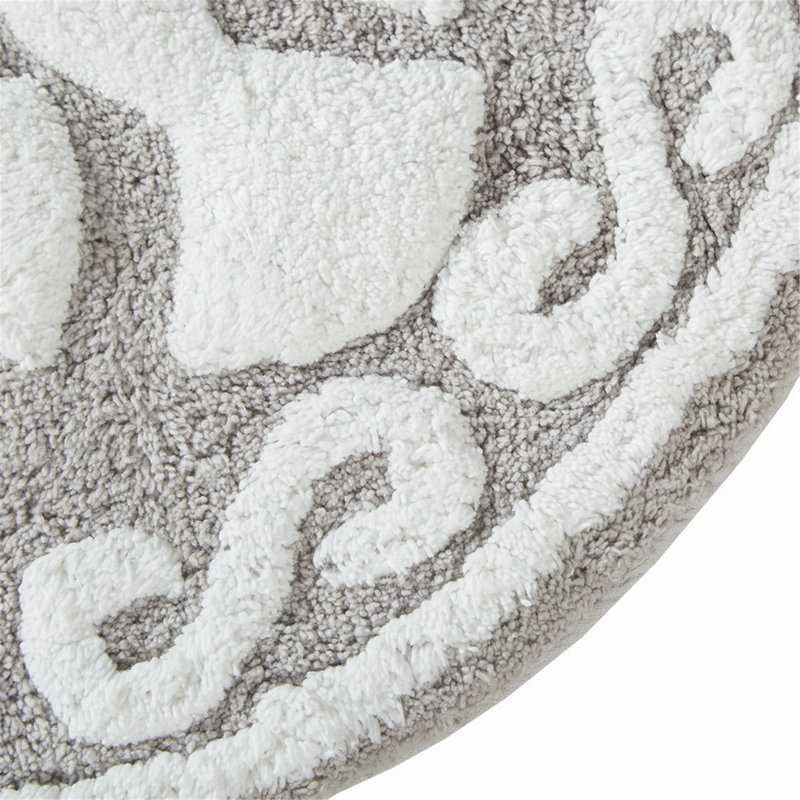 Round Cotton Tufted Bath Rug