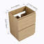 Meuble-lavabo 24 po sans lavabo supérieur-113463785