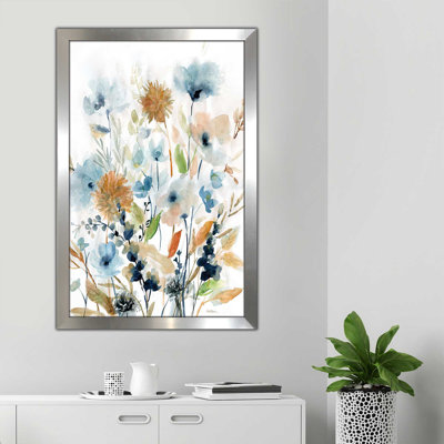 « holland spring mix ii », reproduction de peinture à l’aquarelle encadrée