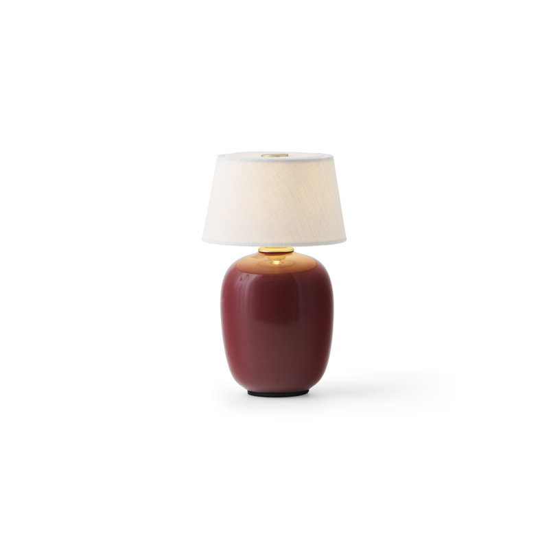 Torso LED Table Lamp, Ruby