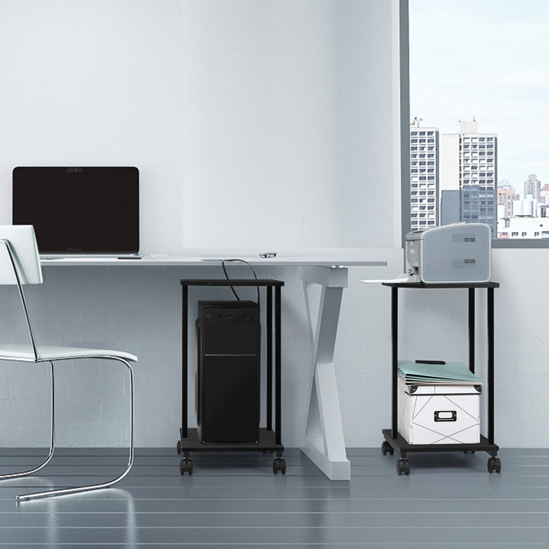 21.56'' H x 15.74'' W CPU Holder with Wheels