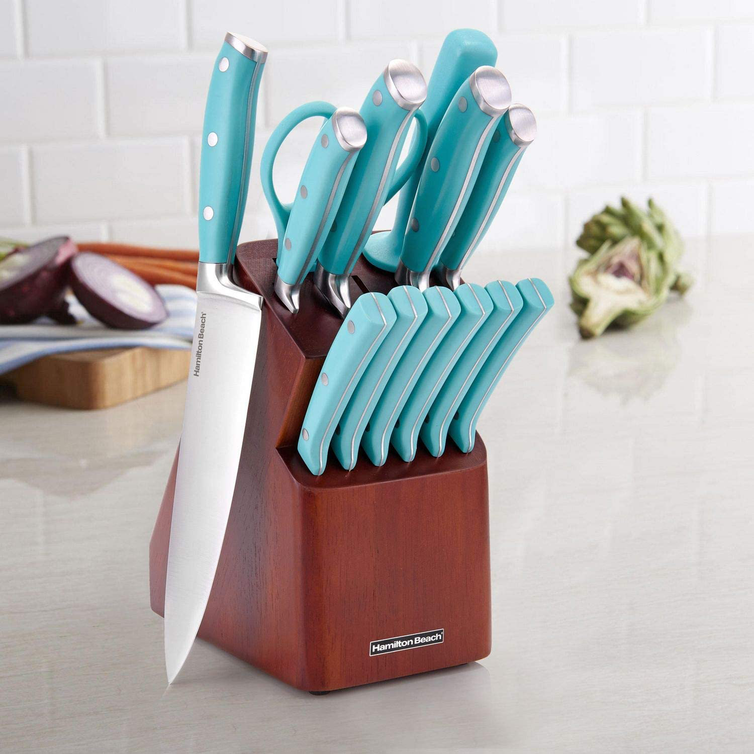 https://assets.wfcdn.com/im/16612907/compr-r85/2420/242067479/hamilton-beach-14-piece-kitchen-knife-cutlery-set-aqua-blue-handles-sharp-stainless-steel-wood-block-with-chefs-santoku-bread-steak-paring-utility-knives-and-scissors.jpg