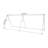 96X36” Double-Sided Banner Stand Floor Standing