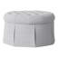 Alma 35" Tufted Round Cocktail Ottoman-753803586