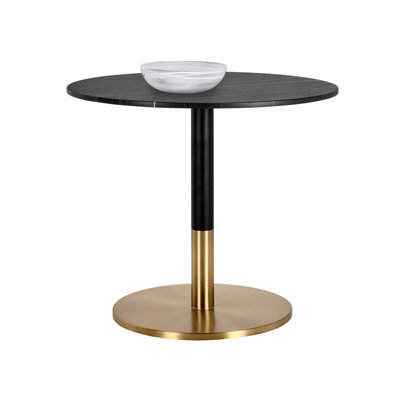 Massie Round Marble Dining Table