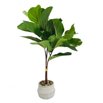 Figuier artificiel 20,5 po en pot
