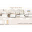 Lit simple contemporain avec tête de lit blanche ultrabrillante et gigogne précieuse en chêne-1196639951-1196639949