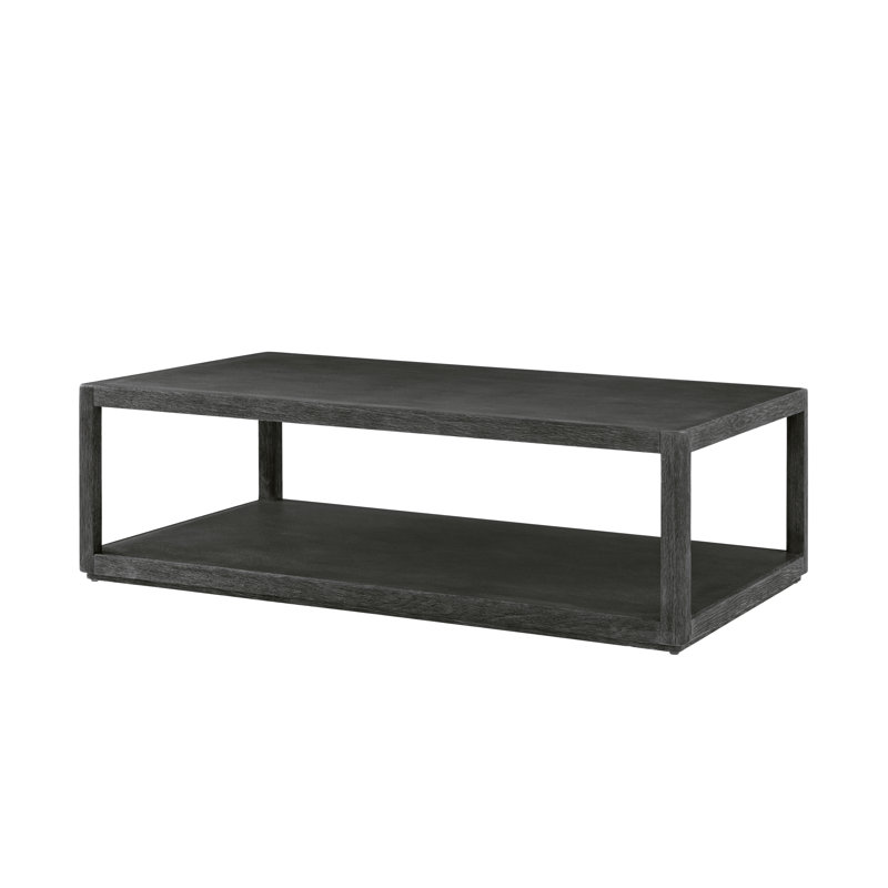 Maxwell Cocktail Table, Obsidian