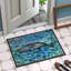 Tapis de porte pour l’extérieur antidérapant cachalot de la baleine de sperme-41063773