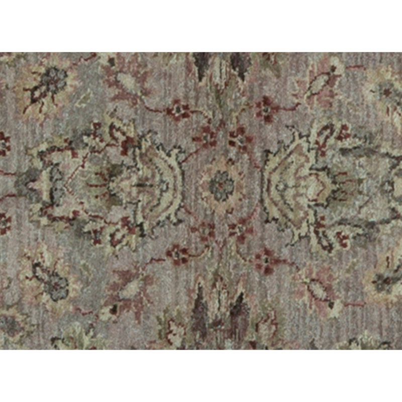 Tapis taupe et ivoire noué à la main de haute qualité