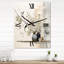 Jackielyn - Horloge murale asiatique surdimensionnée-652753994