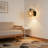 Boho Rattan Wall Sconces Set Of Two With Dimmable Switch, Hand-Woven Farmhouse Wall Lamp For Bedroom, Bathroom, Living Room, Hardwired Indoor Wall Light, E26 Base