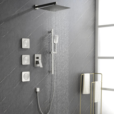 Complete Shower System with Bodysprays