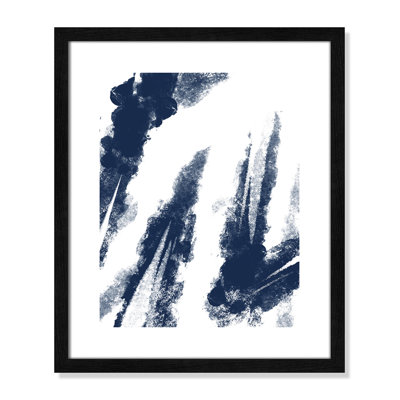 Ferne "Navy Striking Seams 2" Print