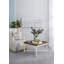 Miroir de plancher blanc vieilli 24 po x 60 po