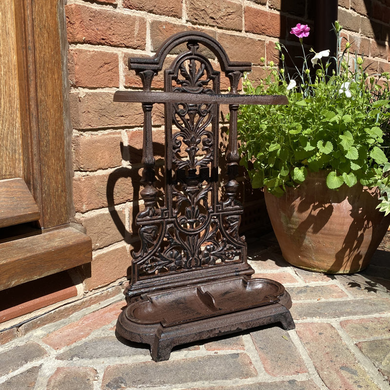 Mukilteo Iron Freestanding Umbrella Stand