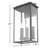 Ohara 11 inch Outdoor Wall Sconce in Black
