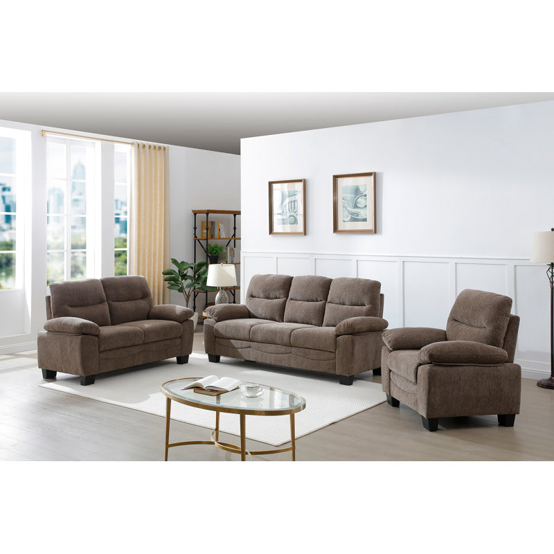 Canapé Summerton G00362A-S, Brun