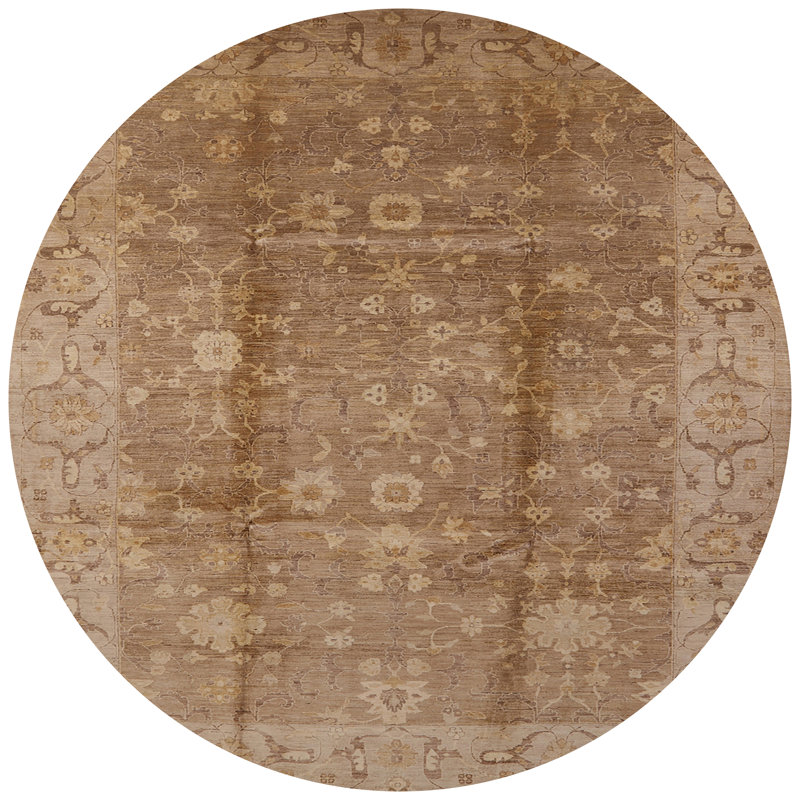 Tapis brun Hamazasb, Rond 5 pi