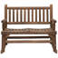 Chaise berçante en bois 2 personnes-618747631