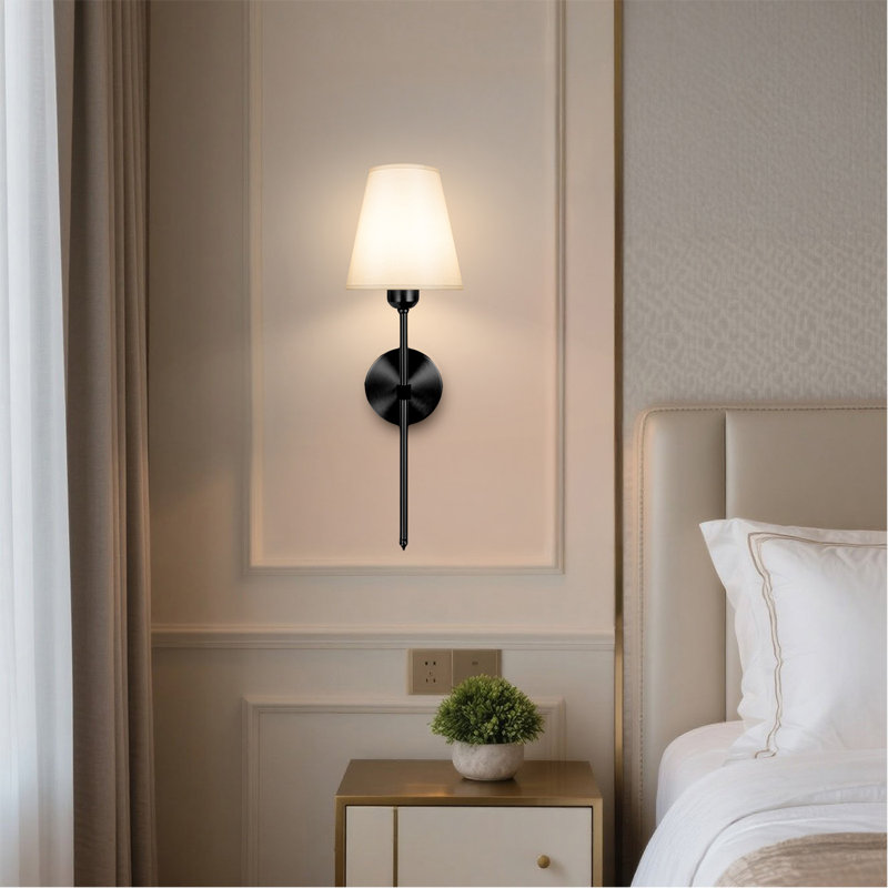 Cordless Rechargeable Wall Sconces with Remote Control, Adjustable Color Temperature, 5200mAh Battery, 24-72H Runtime for Bedroom Living Room Hallway