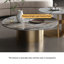 Ensemble de tables basses gigognes en marbre gris-1200130748-1200130747