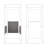 Portable Full Size Grey Infrared Sauna Tent–Personal Home Spa, With Infrared Panels, Heating Foot Pad, Controller, Foldable Chair ,Reading Light. Easy To Install. Fast Heating, With FCC Certification