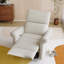 Fauteuil inclinable et oscillant inclinable en tissu - Fauteuil oscillant, petits espaces, crèche / cinéma maison