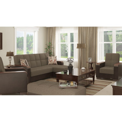 Repose-pieds Modern Living, repose-pieds en cuir