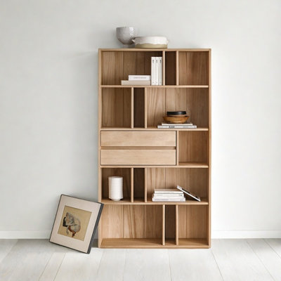 American style storage bookcase